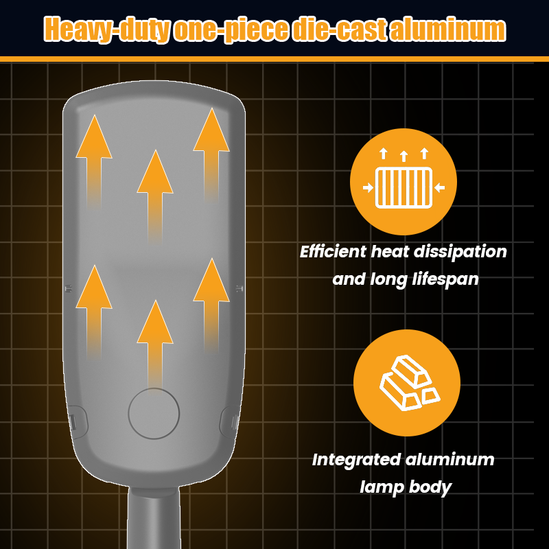 High Lumen Waterproof IP65 Aluminum Alloy Street Light Outdoor Parking Square Roadway Lamp with SMD Chip 50W-300W LED Light