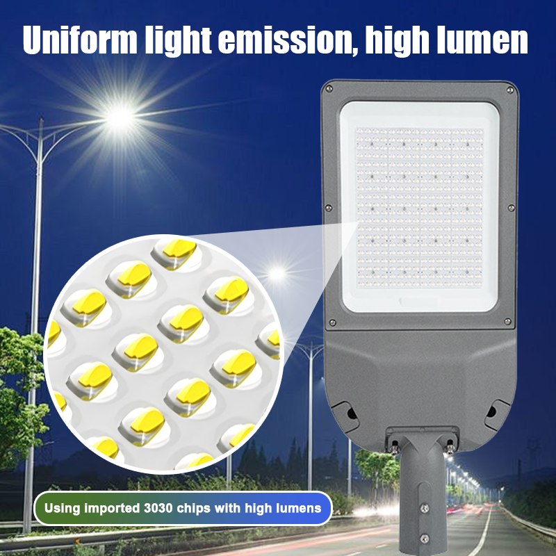 High Brightness IP65 Waterproof Smd Aluminum Outdoor Highway Road Street 80w 120w 150w 200w 250w 300w Outdoor Led Street Light