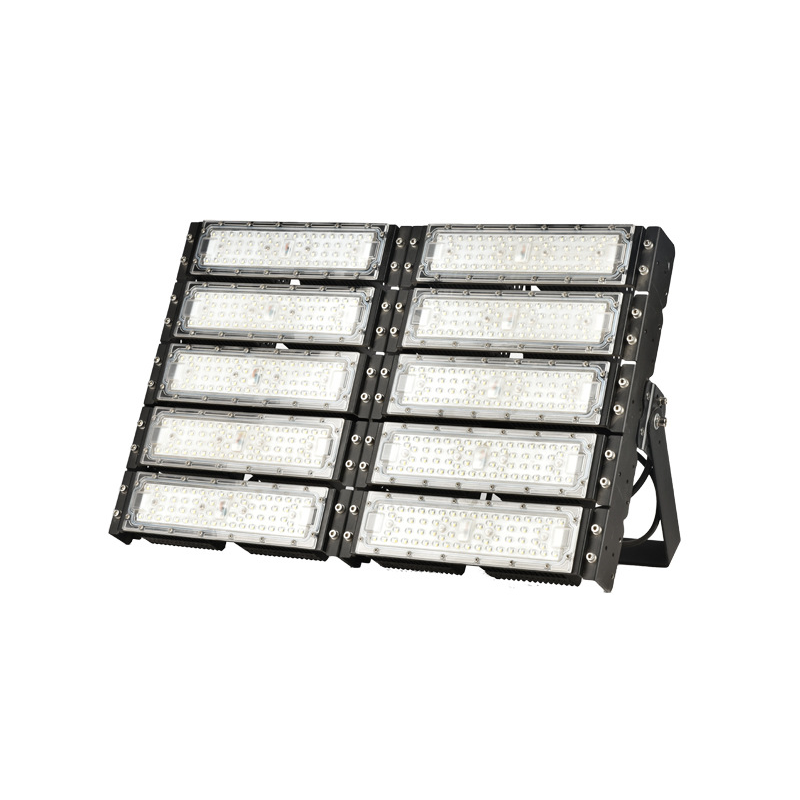 High Lumen Waterproof IP65 IP66 Aluminum Outdoor Sport Stadium Court 100W 150W 200W 300W 400W 500W 600W Module Led Flood Light