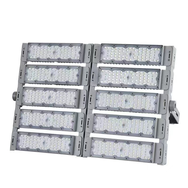 100W-600W LED Flood Light for Sports Stadium Outdoor Court Waterproof IP65 Adjustable Lighting Angle Premium LED Flood Lights