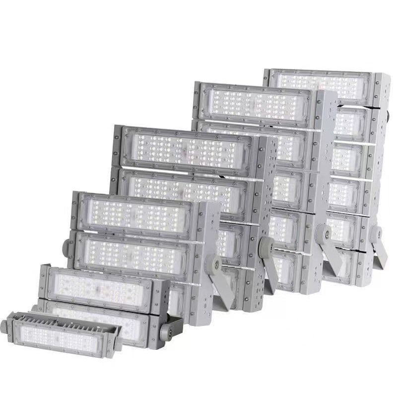 100W-600W LED Flood Light for Sports Stadium Outdoor Court Waterproof IP65 Adjustable Lighting Angle Premium LED Flood Lights