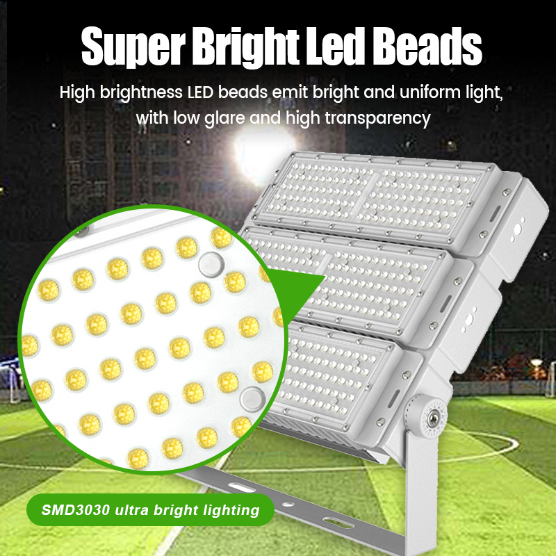 High Brightness SMD Chip Stadium Light Outdoor Tunnel 100W 200W 300W 400W 500W 1000W Waterproof IP65 IP66 Module Led Flood Light