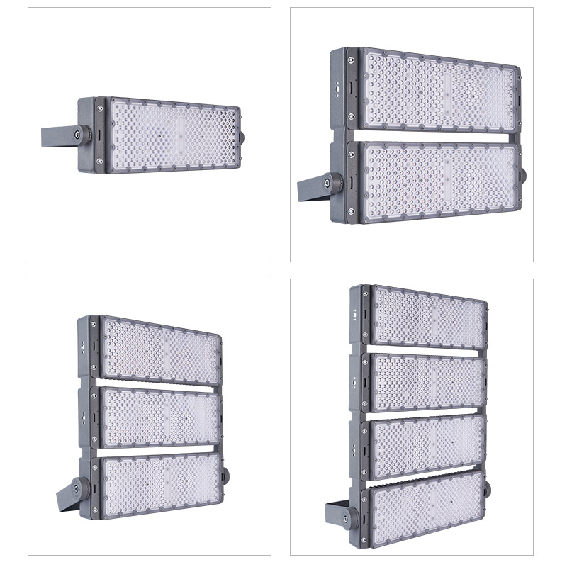 High Brightness Waterproof IP65 Outdoor Tunnel Sport Stadium Warehouse Aluminum 200w 400w 600w 800w 1000w 1200w Led Flood Light