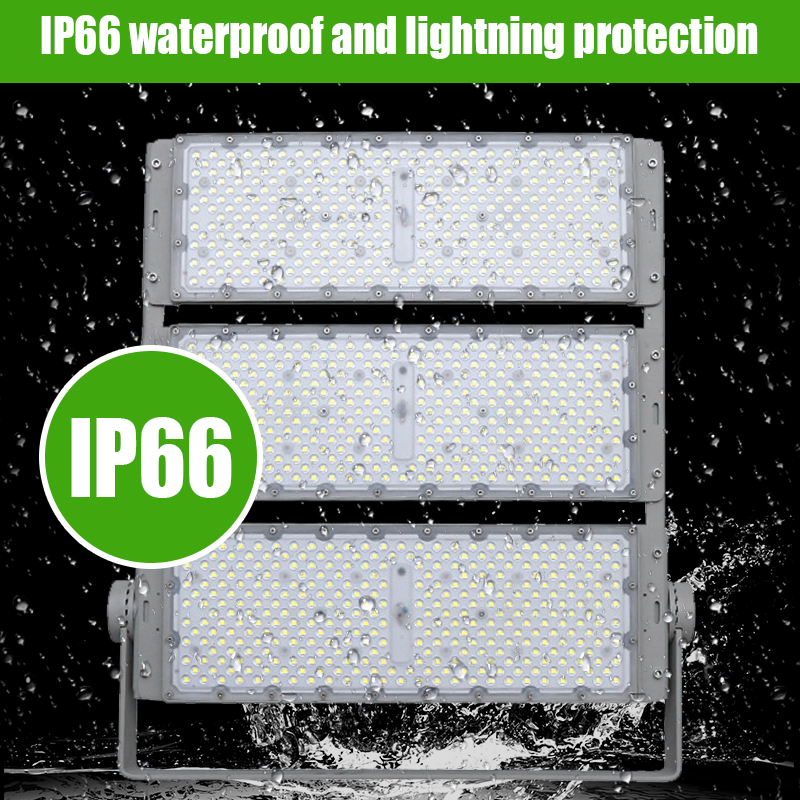 High Brightness Waterproof IP65 Outdoor Tunnel Sport Stadium Warehouse Aluminum 200w 400w 600w 800w 1000w 1200w Led Flood Light