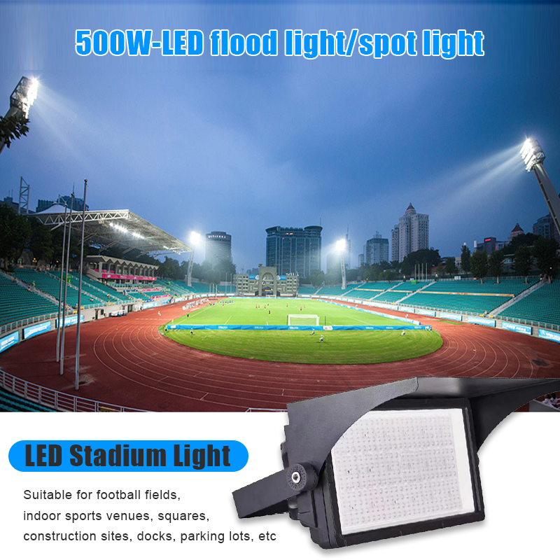 High Lumen SMD LED Flood Light 50W-2000W High Brightness for Football Soccer Stadium Waterproof IP65 IP67 Aluminum for Sports