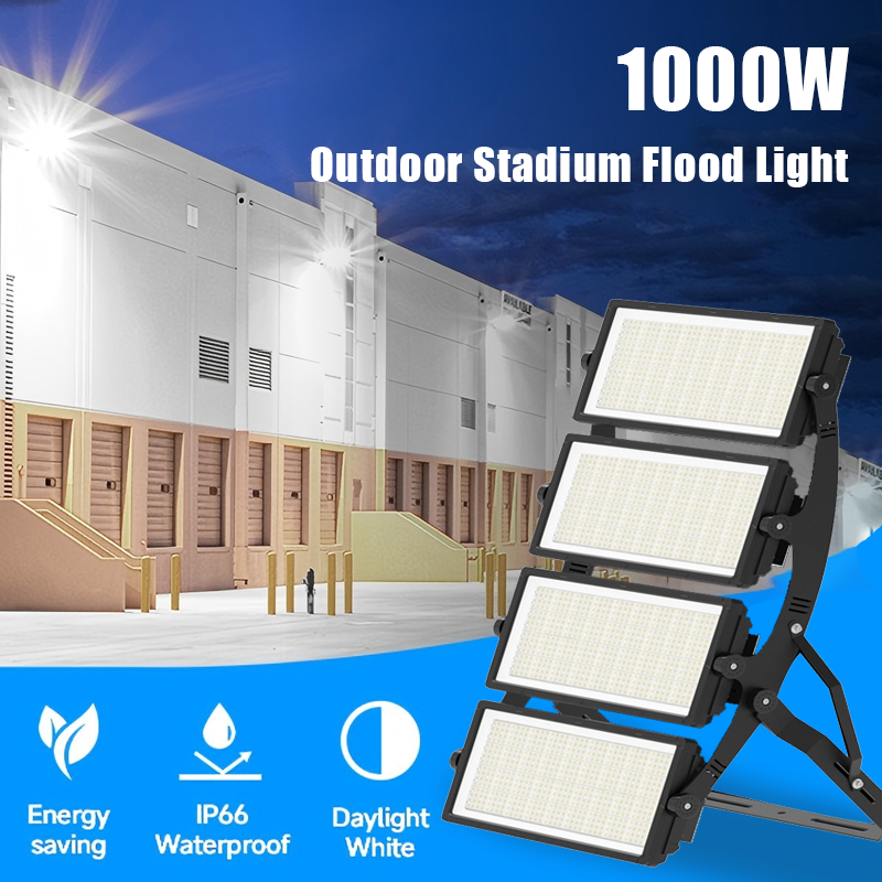 Super Bright 200W-400W LED Flood Lighting Waterproof IP65 IP67 SMD Aluminum Lamp Body for Football Stadium Outdoor Flood Lights