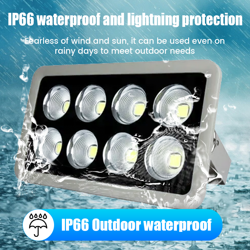 Super Bright Garden Stadium Light 100w 200w 300w 500w 800w 1000w Ip66 Waterproof Sports Stadiums Outdoor Cob Led Flood Light