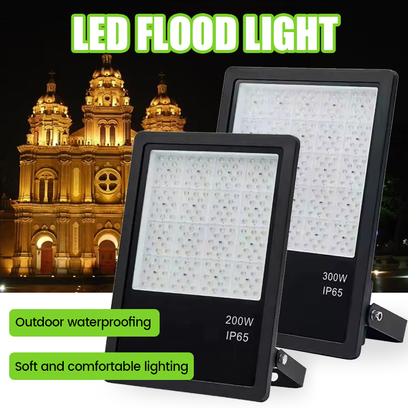 Waterproof IP66 Aluminum SMD Led Flood Light 50W-400W Range for Outdoor Garden Warehouse Park 70W 100W 150W 200W 250W 300W