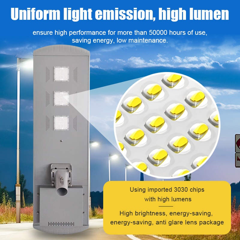 All-in-One Solar Outside Lighting Set with LED Solar Flood Light for Garden Path and Outdoor Wall