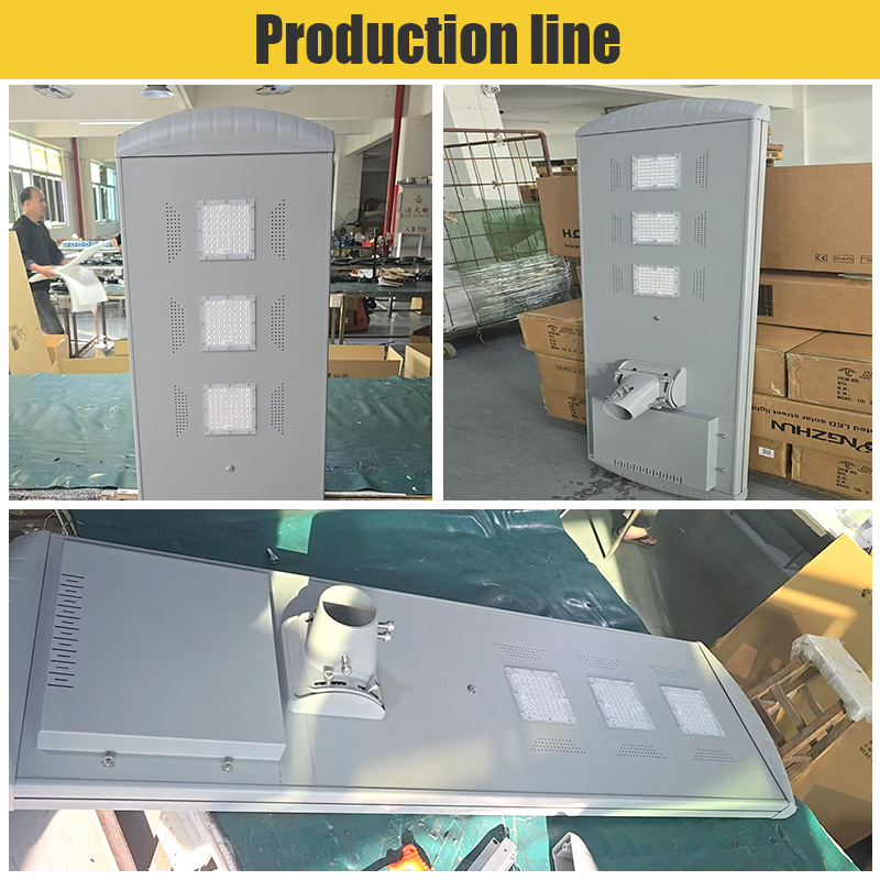 All-in-One Solar Outside Lighting Set with LED Solar Flood Light for Garden Path and Outdoor Wall