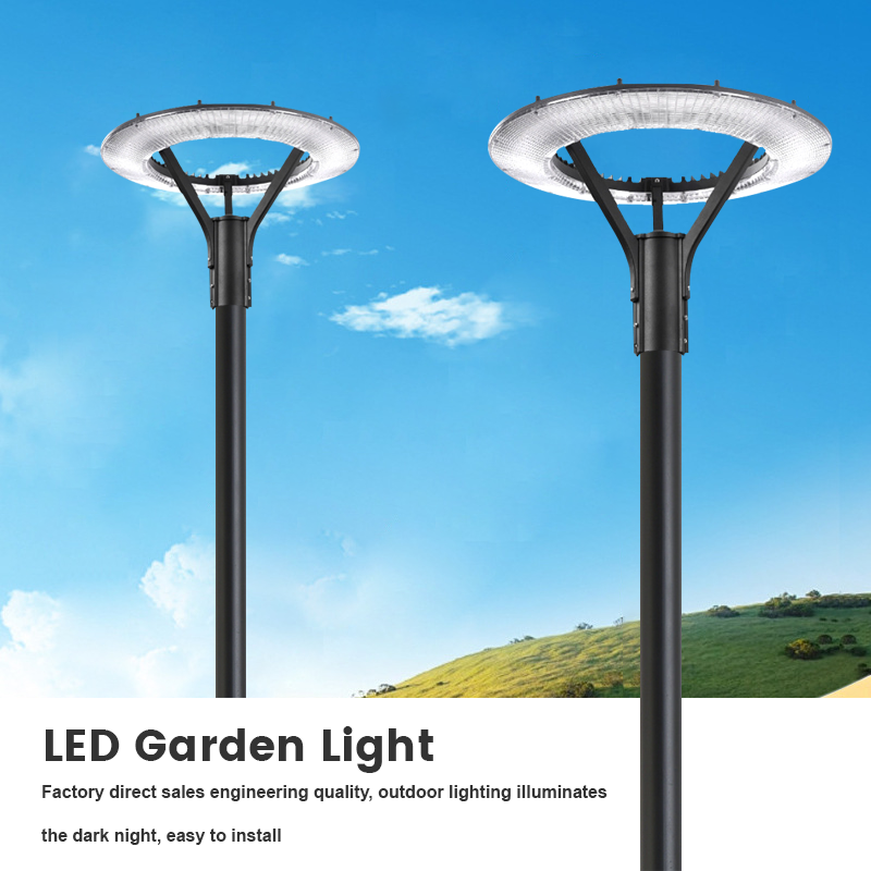 Round Shape Aluminium LED Garden Light with or Without Motion Sensor, Outdoor Garden Light with Waterproof IP66