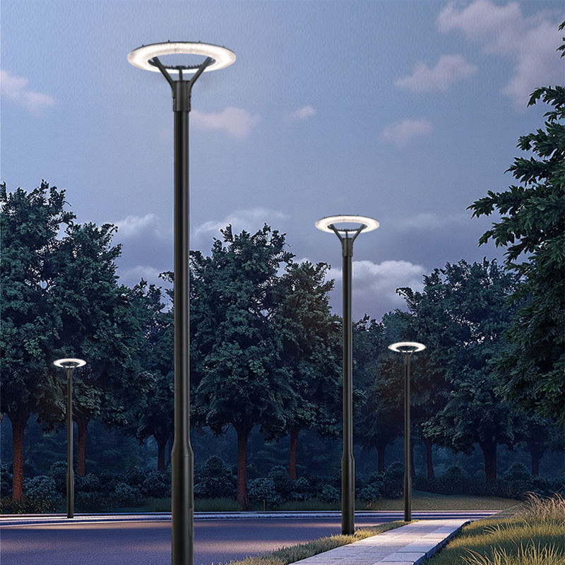Round Shape Aluminium LED Garden Light with or Without Motion Sensor, Outdoor Garden Light with Waterproof IP66