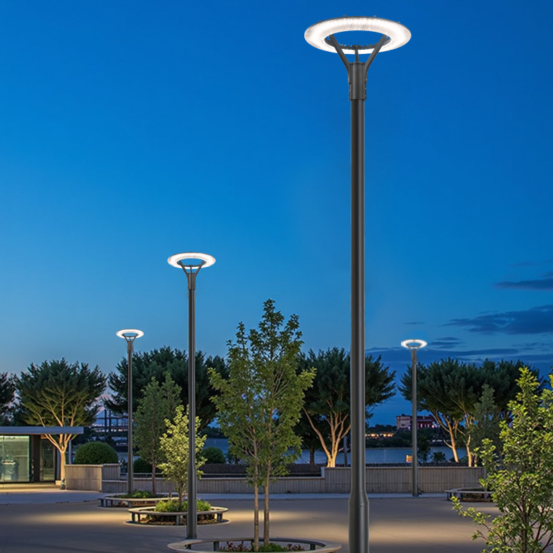 Round Shape Aluminium LED Garden Light with or Without Motion Sensor, Outdoor Garden Light with Waterproof IP66