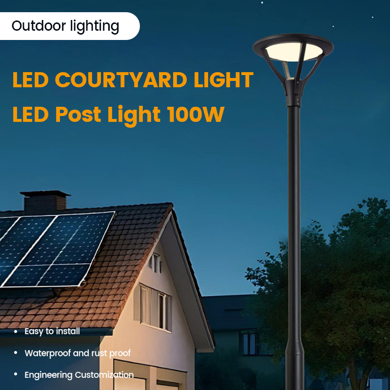 High Quality Solar and LED Street Lights All in One Outdoor Lighting with Amber Light Option for Home Street Projects