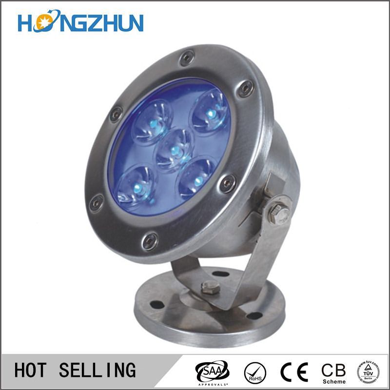 9w stainless steel body  wasser licht water light IP68  with long lifespan