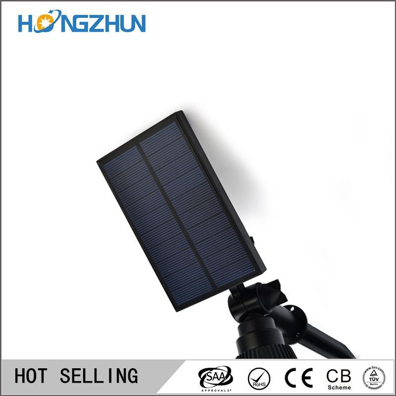 mini energy-saving led solar garden light with spike