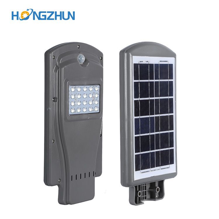 PIR sensor ABS plastic  solar street lamp design with 20w 40w 60 good prices