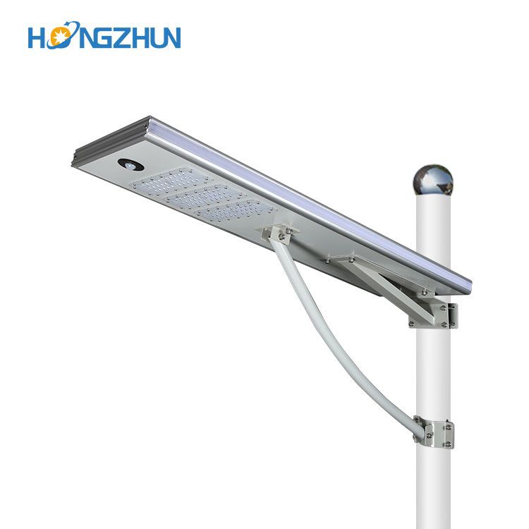 New type IP 66 waterproof all in one solar street light aluminum material motion sendor