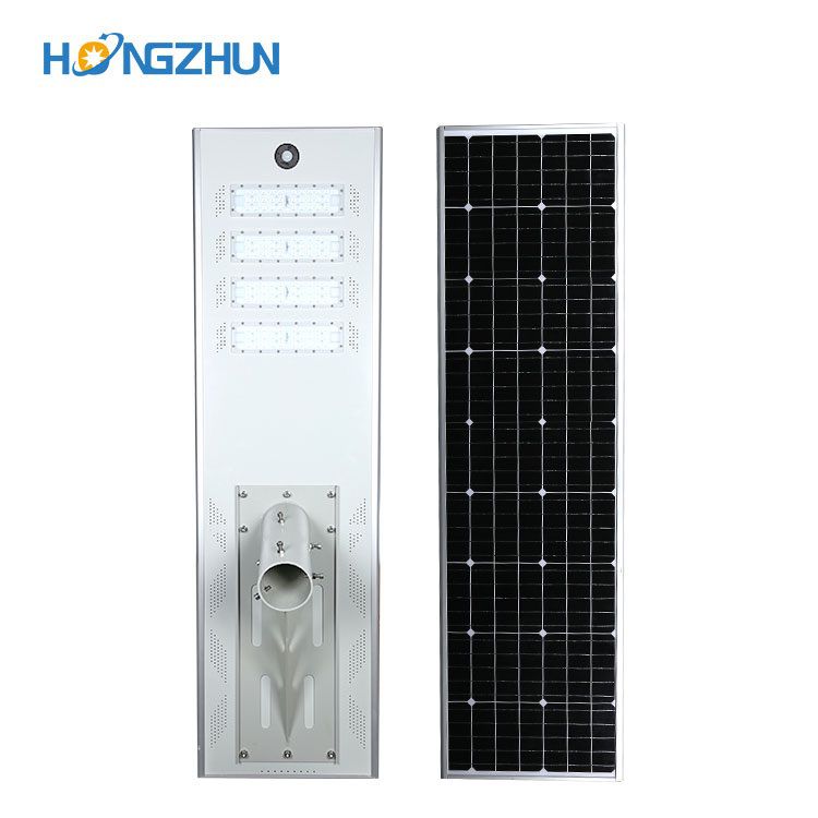 New type IP 66 waterproof all in one solar street light aluminum material motion sendor