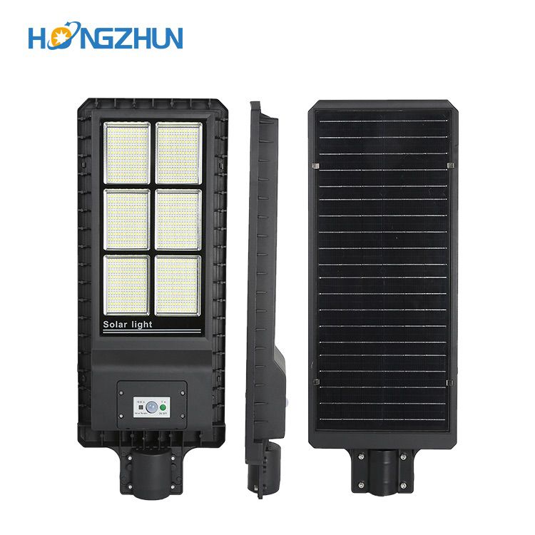 Sensor aluminum ip65 waterproof 50w 100w 120 w 200w all in one solar street light