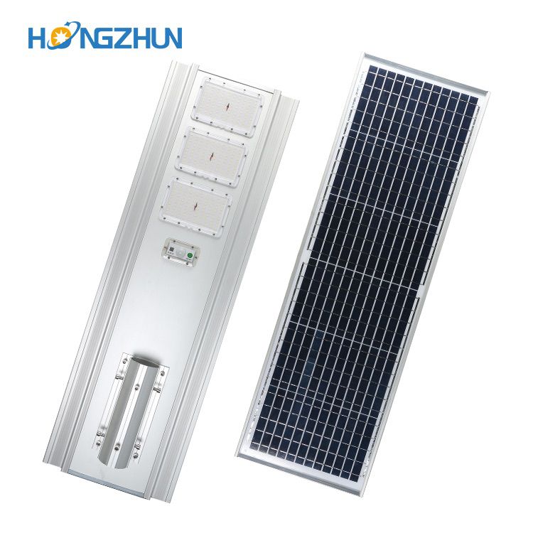 solar street light High lumen Outdoor IP65 waterproof bridgelux 50watt 100watt 150watt solar led street light