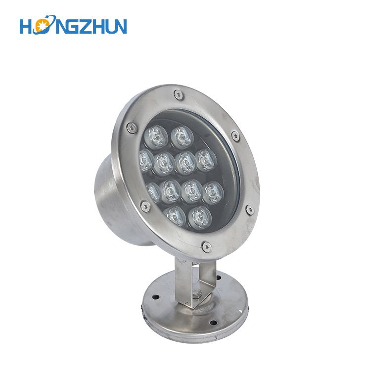 3W-24w Single Color RGB Under Ground LED Light Garden Party  fountain IP68 underwater Light