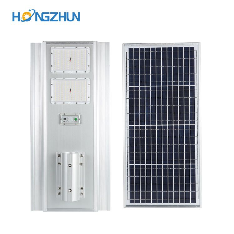 Ce Rohs Ip65 Waterproof All In One 50w 100w 150w  Led Solar Street Light