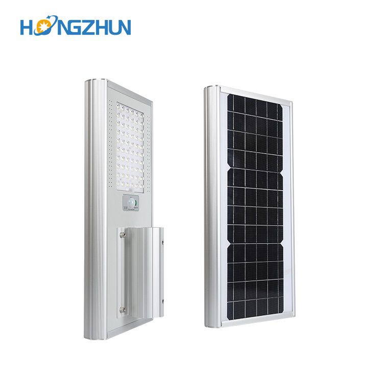 New type 50W-150W 120LM/W all in one solar street light  with good factory price