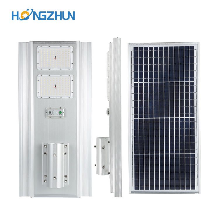 Ce Rohs Ip65 Waterproof All In One 50w 100w 150w  Led Solar Street Light