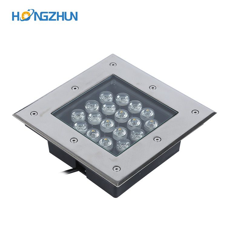 High Brightness SMD Bridgelux Ip66 outdoor Adjustable single color RGB 36w inground light led underground