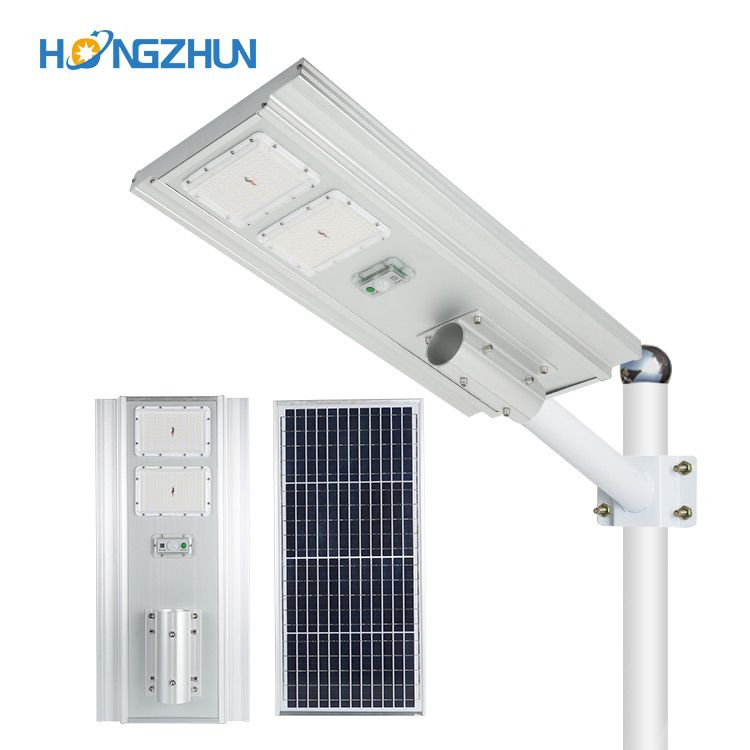 LED solar street light 100w high lumen brightness with competition price