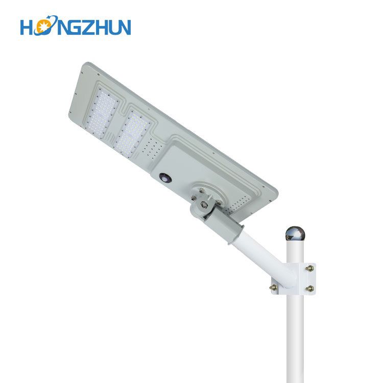 all in one solar street light 120W high Lumen solar powered led street light with auto intensity control