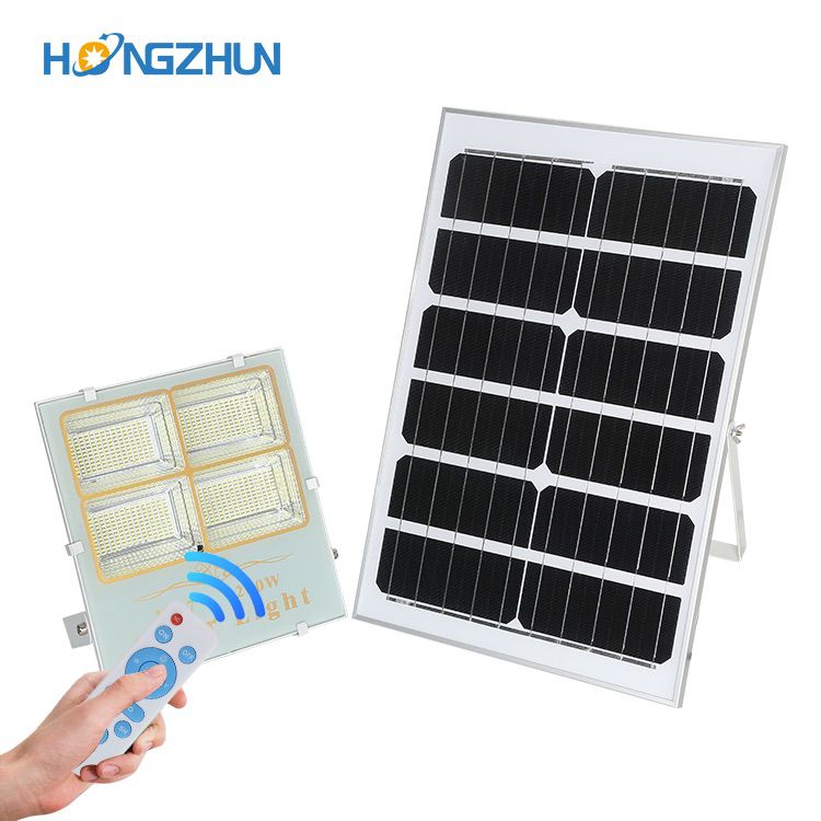 High brightness with remote control outdoor ip65 200w solar led flood light prices led projector