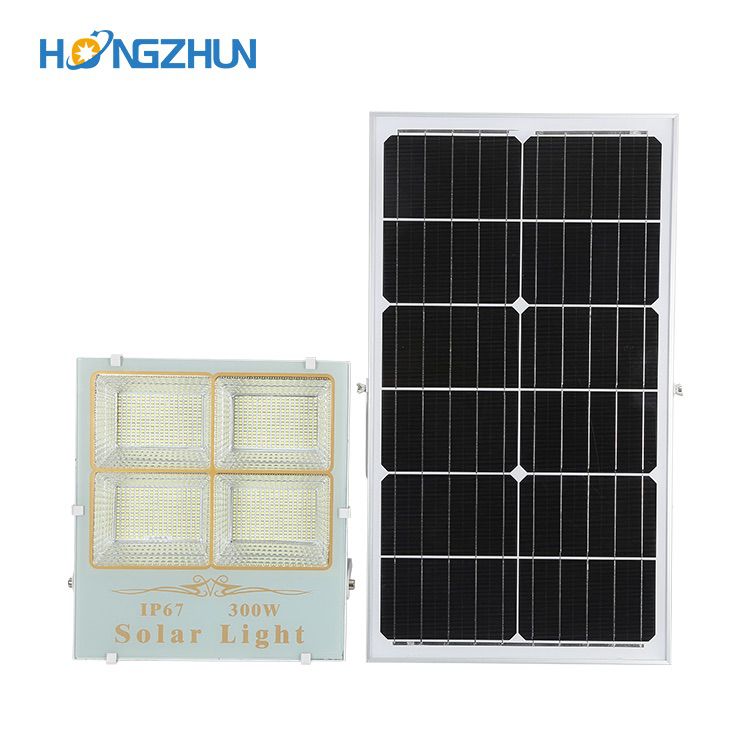 High Efficiency Super Bright IP65 Waterproof 300W Outdoor Led Solar Panel Flood Lights