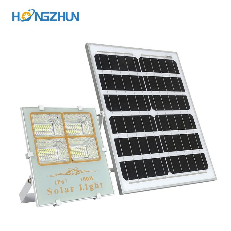 Solar led flood light High lumen SMD IP67 Waterproof Outdoor 50w 60w 100w 200w 300w