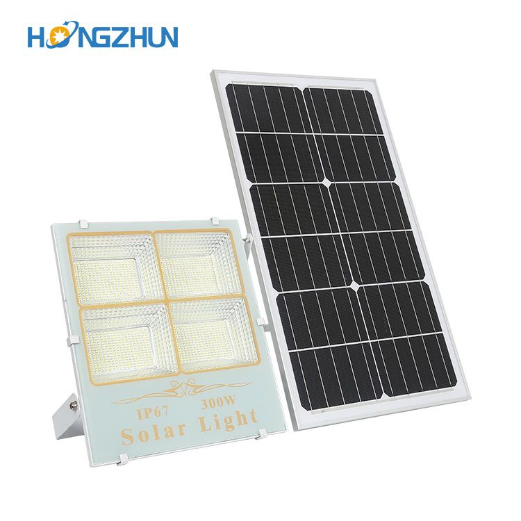 High Efficiency Super Bright IP65 Waterproof 300W Outdoor Led Solar Panel Flood Lights