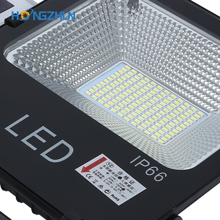 solar led flood light outdoor 10W 20w 30w 40w 50w high waterproof battery billboard