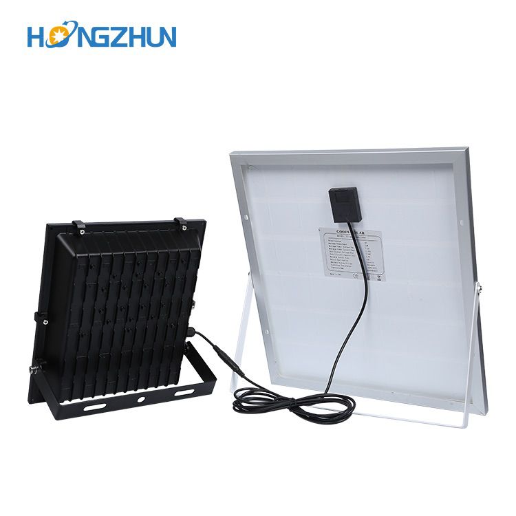 solar led flood light outdoor 10W 20w 30w 40w 50w high waterproof battery billboard