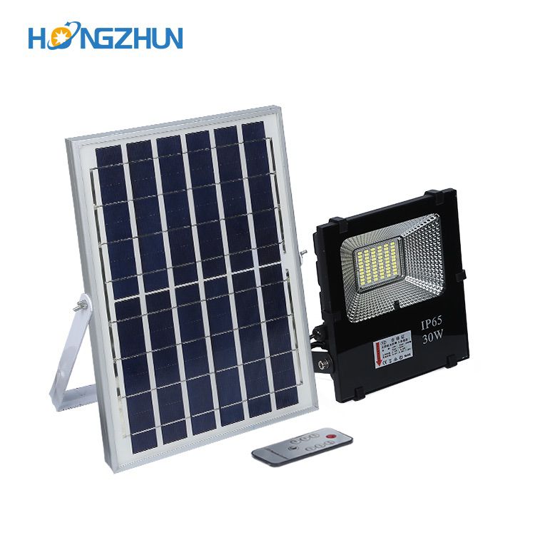 TOP Sale high brightness gym Or industrial 30w solar led flood light solar powered flood lights motion sensor