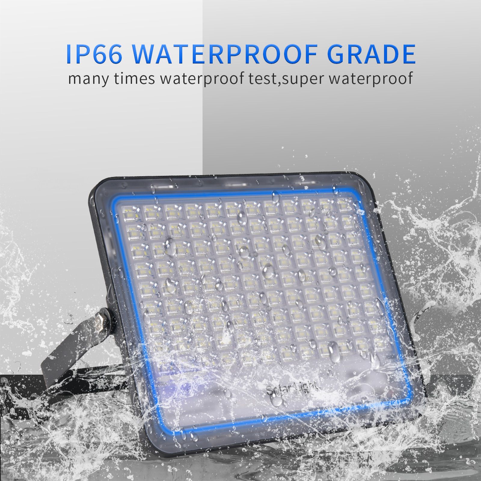 High temperature resistant bathroom led flood lights indoor 80W 150W 200W solar infared flood light