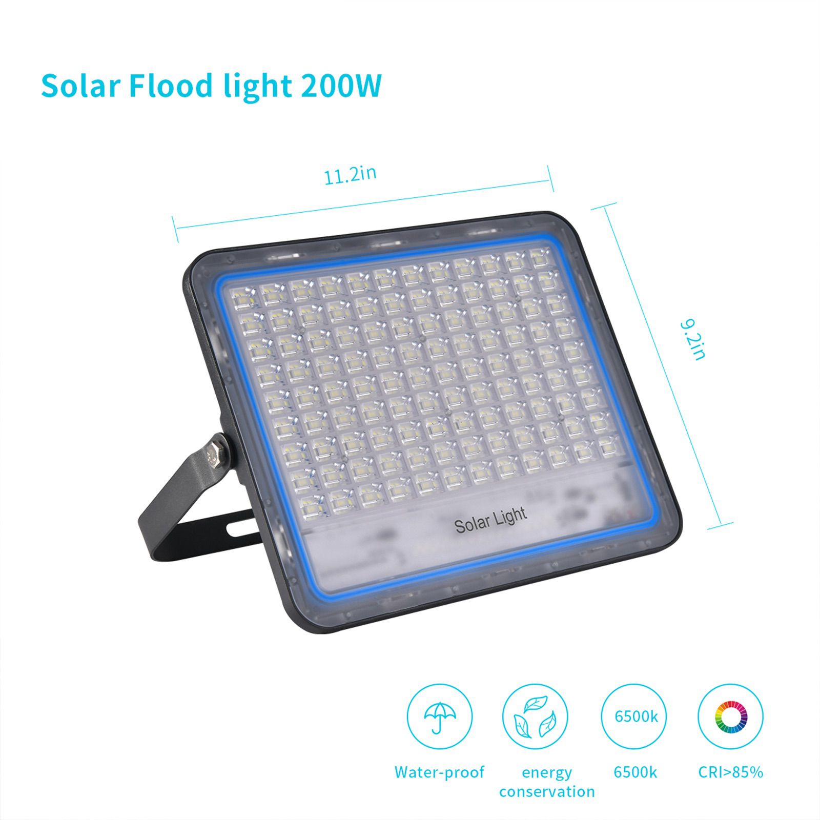 High temperature resistant bathroom led flood lights indoor 80W 150W 200W solar infared flood light