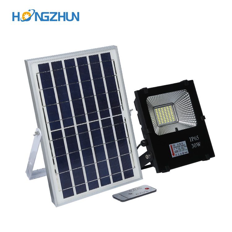 TOP Sale high brightness gym Or industrial 30w solar led flood light solar powered flood lights motion sensor