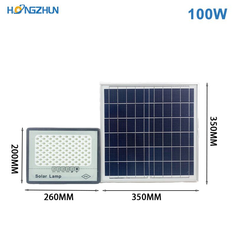 IP67 Solar LED Flood light Industrial Waterproof