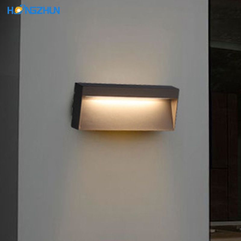 Outdoor recessed led step light IP65 wall lamp