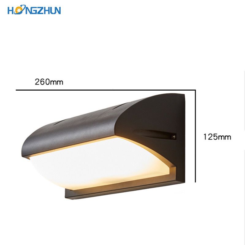 Modern wall light outdoor IP65 waterproof up-down wall lamp indoor lighting