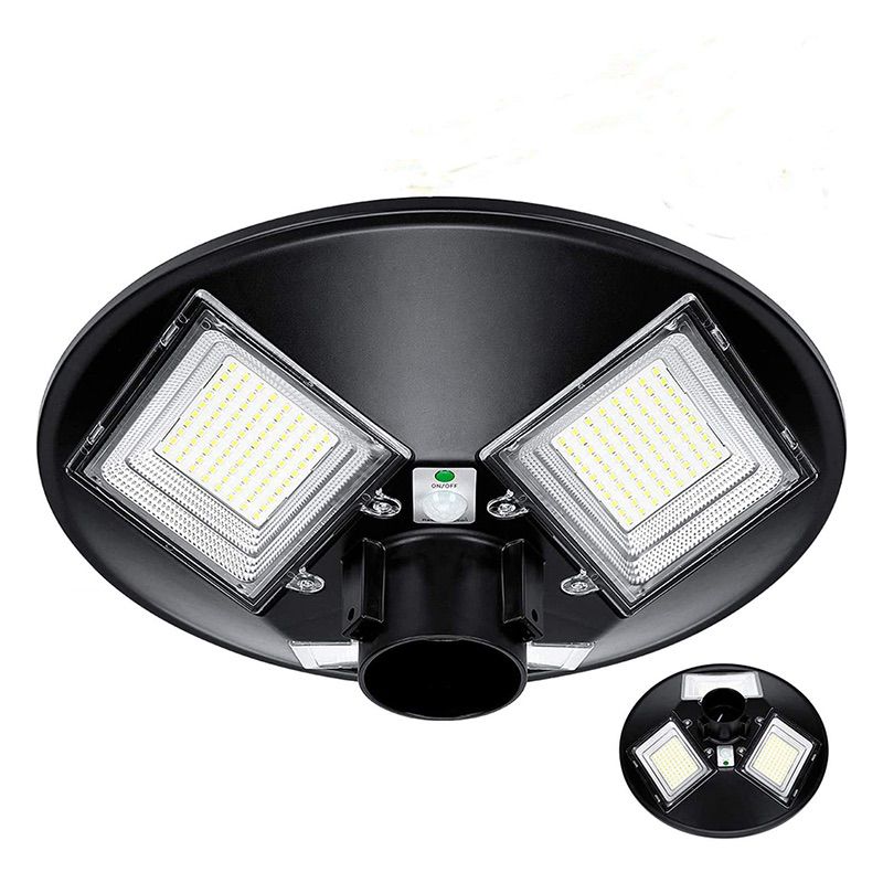 Solar power led garden street lights IP65 outdoor waterproof with dusk to dawm sensor