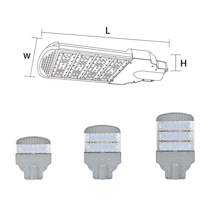 High quality outdoor IP66 waterproof smd Aluminum 150w led road lamp