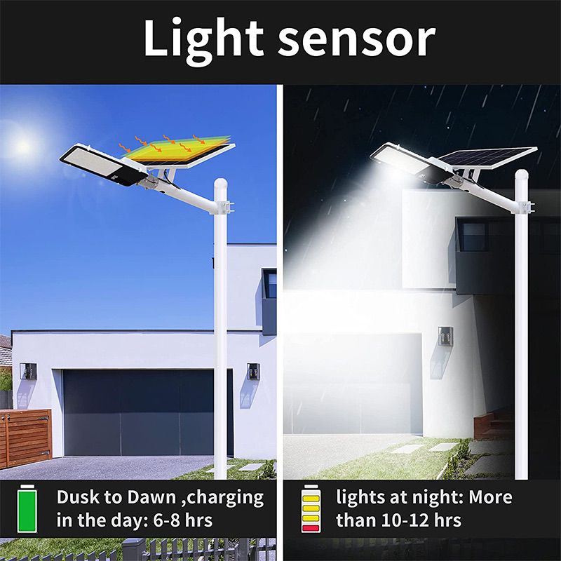 Wholesale price automatic control infrared sensor outdoor waterproof aluminum led solar street lights