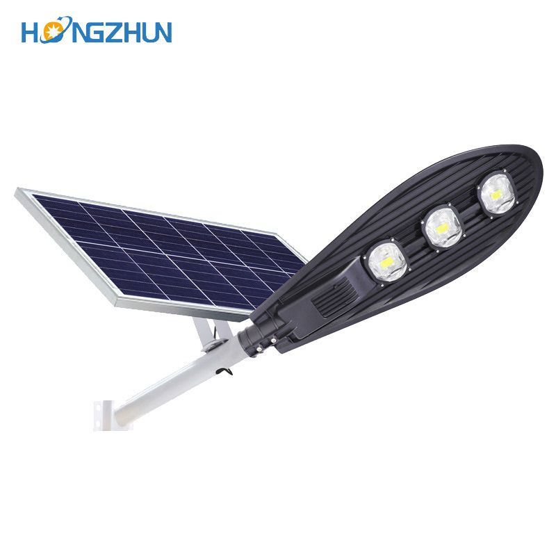 50w 100w 150w outdoor solar LED split street light die-cast aluminum body