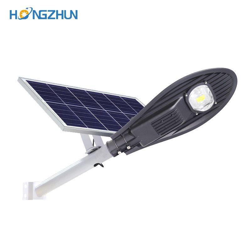 50w 100w 150w outdoor solar LED split street light die-cast aluminum body